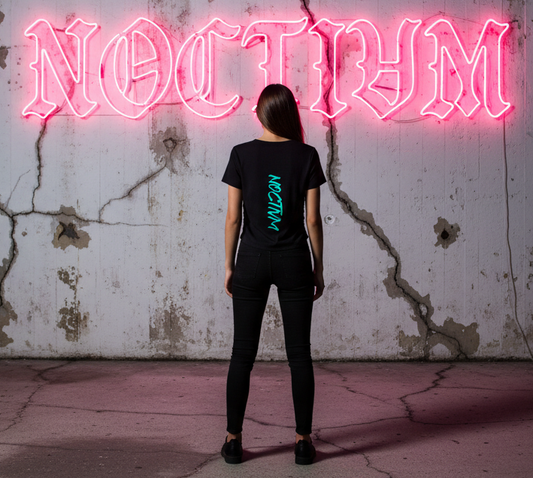 NOCTIVM “SHADOW//CORE” Crop Top